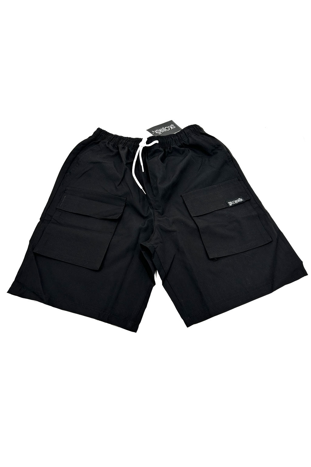 Shorts cargo noir & kaki KOJIRŌ