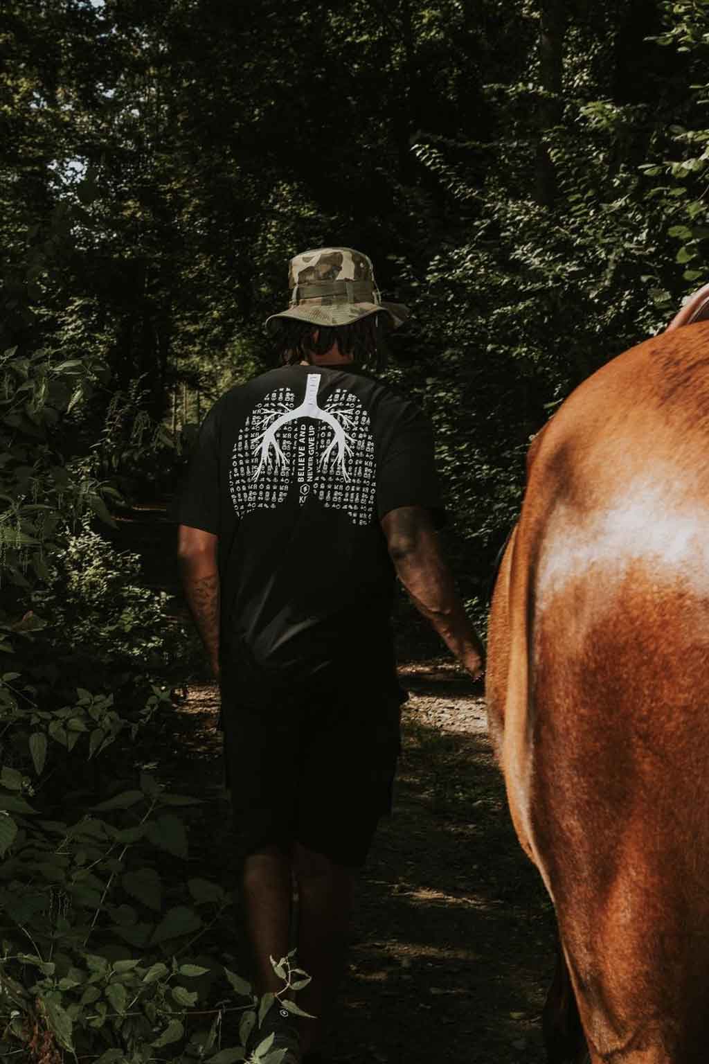 T-shirt KOJIRŌ manche court oversize
